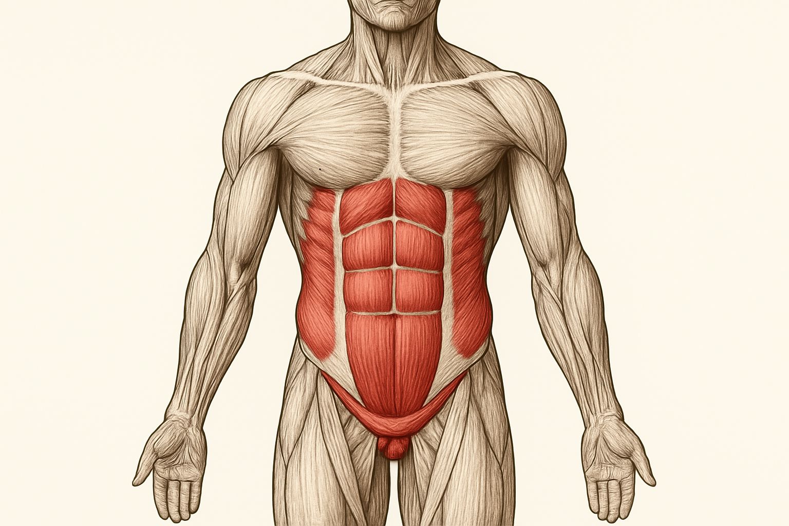 musculos de core