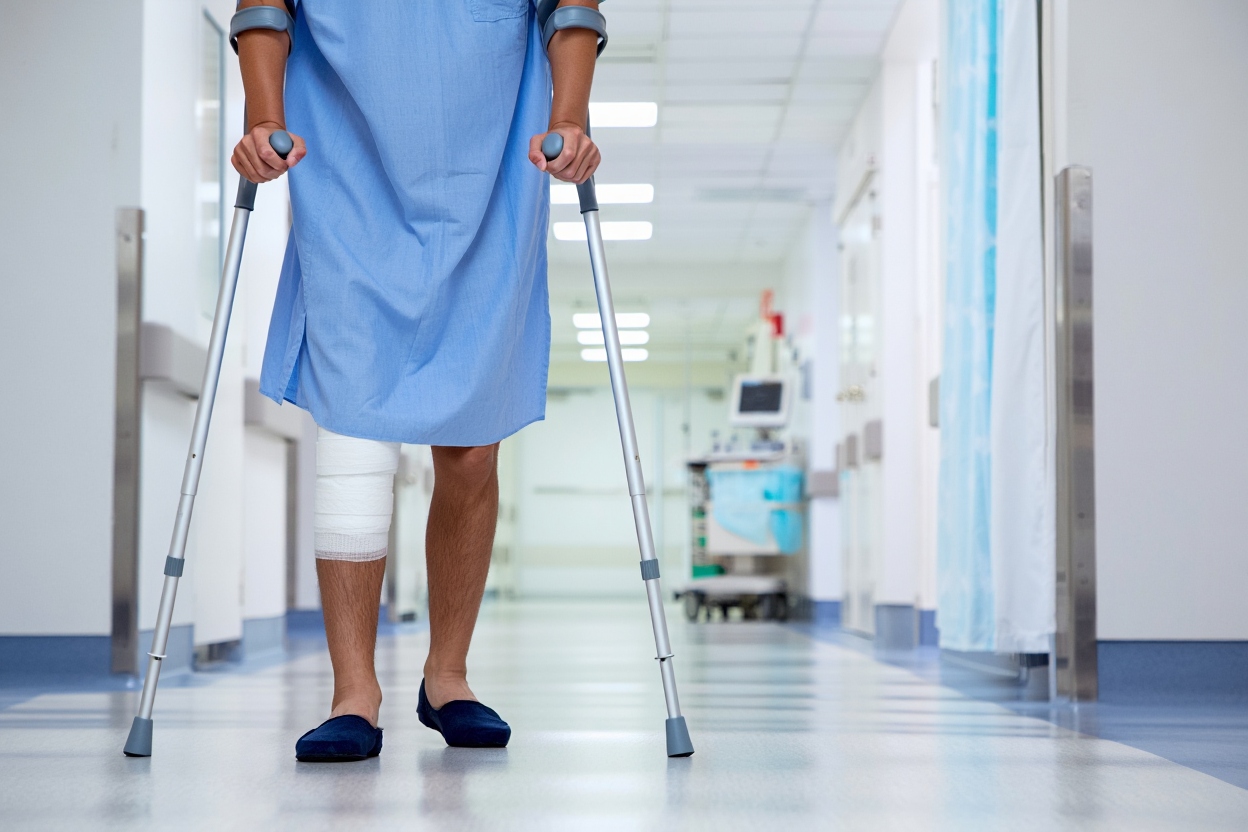 Recuperación Operación de ligamento cruzado anterior y menisco