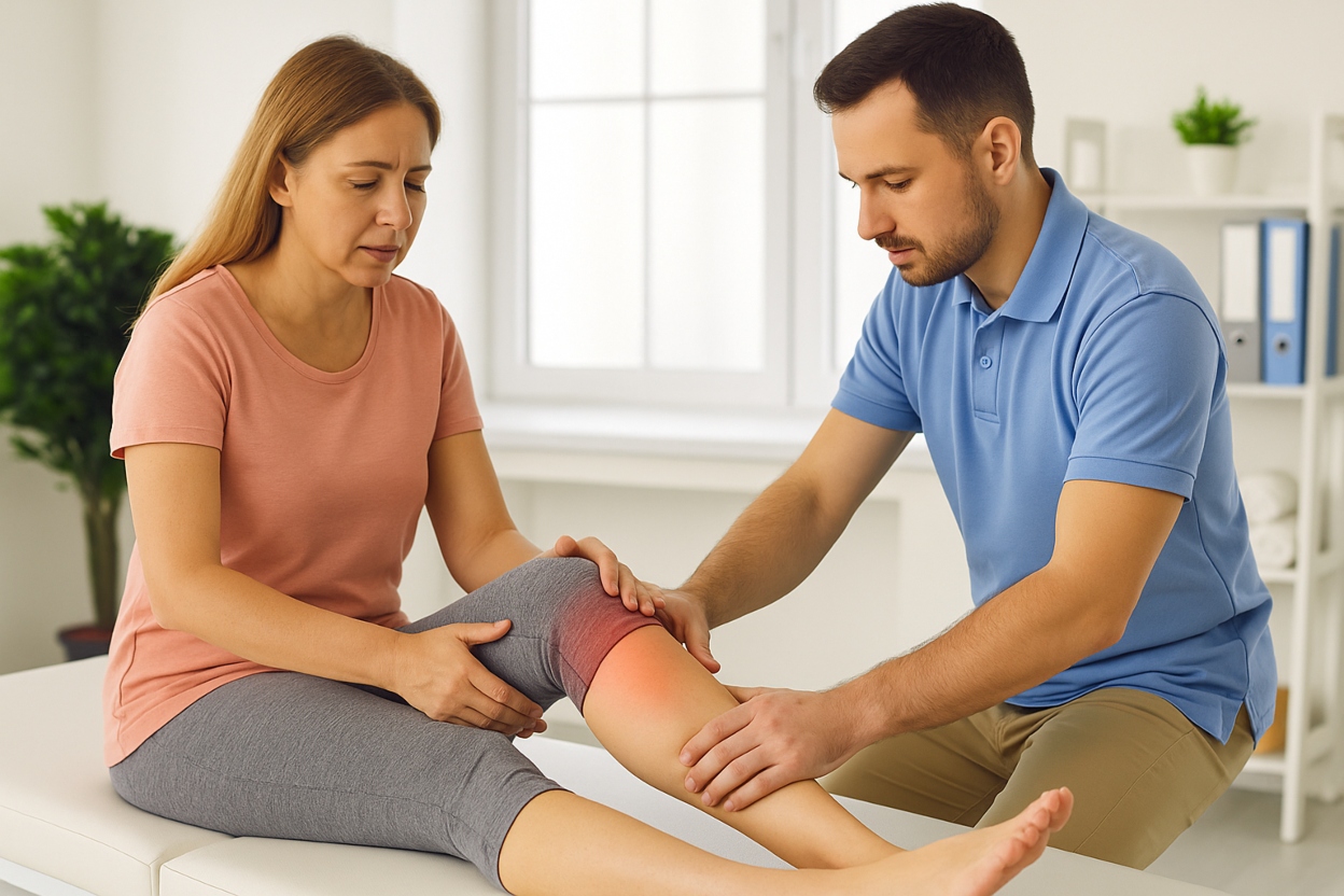fisioterapia de rodilla